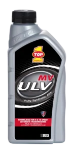 Bottle of TOP 1 MV ULV fully synthetic ATF 1L