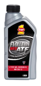 Bottle of TOP 1 Evolution MV ATF Fully Synthetic
