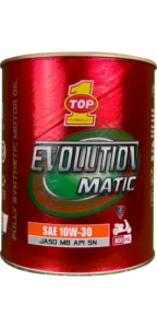 Can of TOP 1 Evolution Matic 10W30 Scooter 4-Stroke Engine Oil