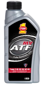 Bottle of TOP 1 MV ATF Fully Synthetic